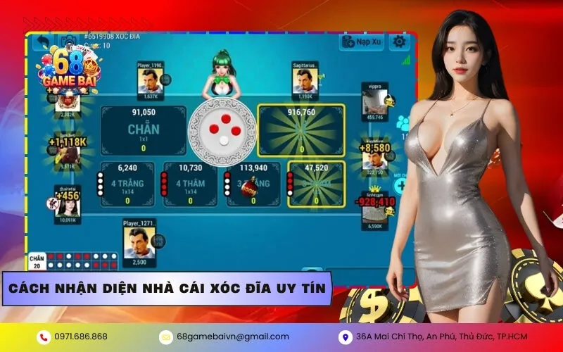 Cách nhận diện nhà cái Xóc đĩa uy tín